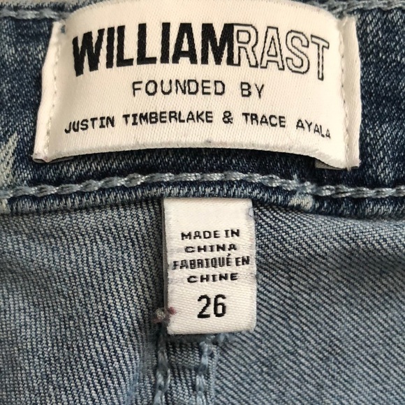 William Rast  high rise ankle Star pattern jean size 26 - Picture 5 of 10
